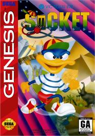 Box cover for Socket on the Sega Genesis.